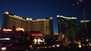 Vegas nos recebendo toda iluminada!